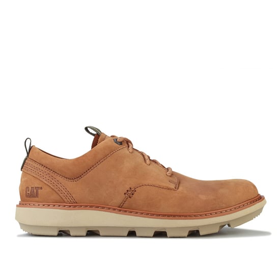 Men's Caterpillar Brusk Lace Shoe in Tan - Image 1