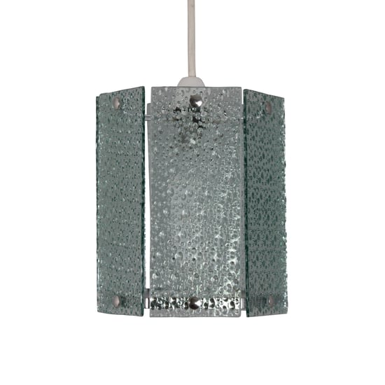 Ayala Hexagon Glass Pendant Ceiling Shade
