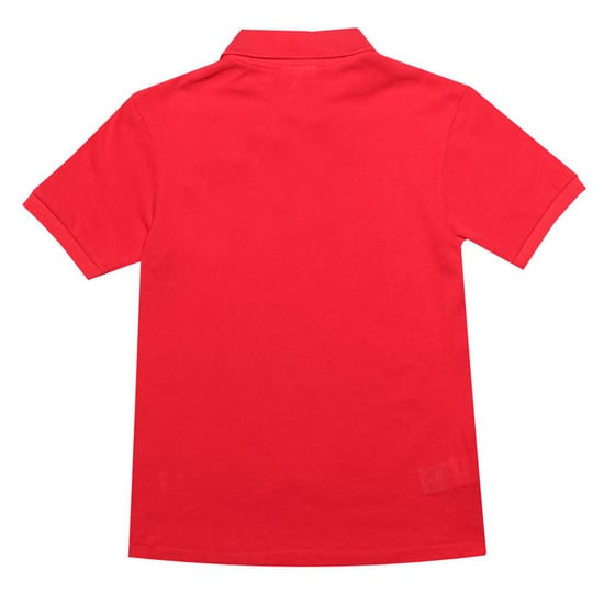 Boy's Lacoste Junior Polo Shirt in Coral - Image 2