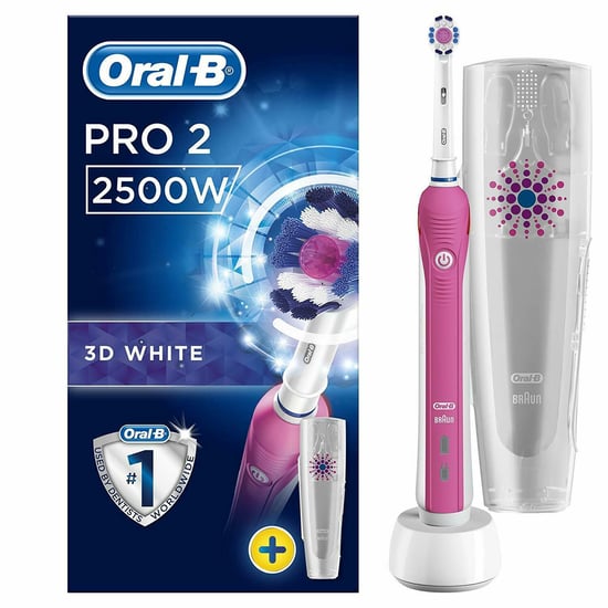 Oral-B Pro 2 2500 3D White Electric Rechargeable Toothbrush Pink