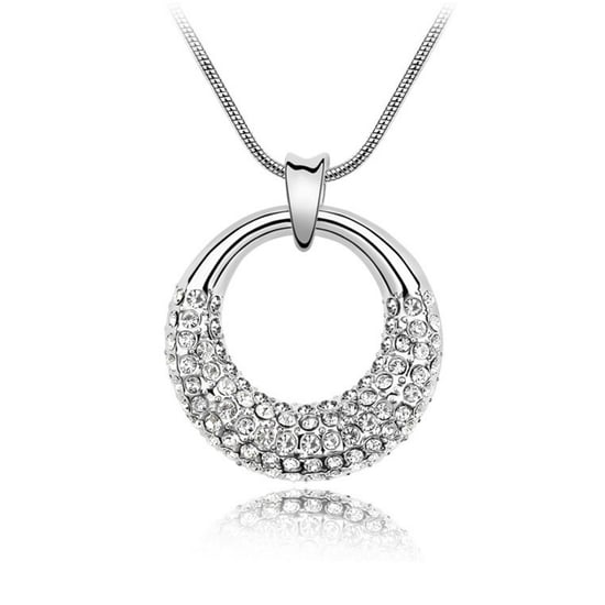 Swarovski - Pendant made with a White Crystal from Swarovski