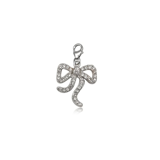 925 Silver and white crystal Beautiful knew Charm's