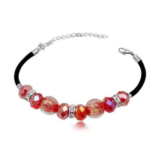 Pink Beads Murano Glass Bracelet