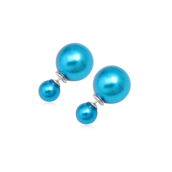 Blue Pearls Earrings and 925 Silver