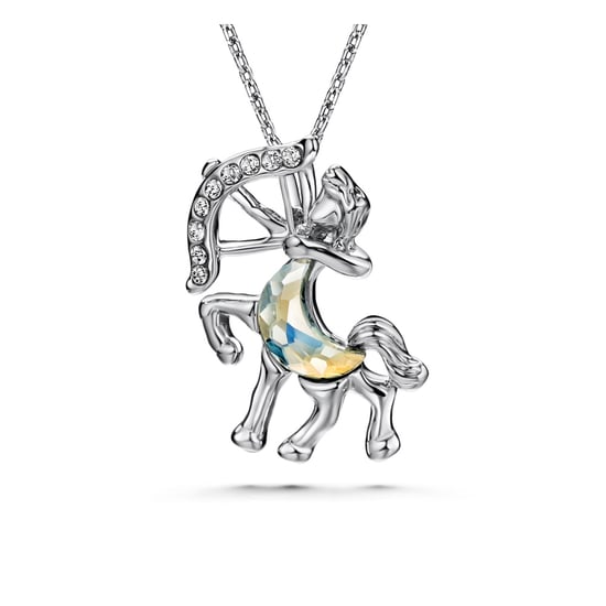 Swarovski - White Swarovski Elements Crystal Sagittarius Pendant