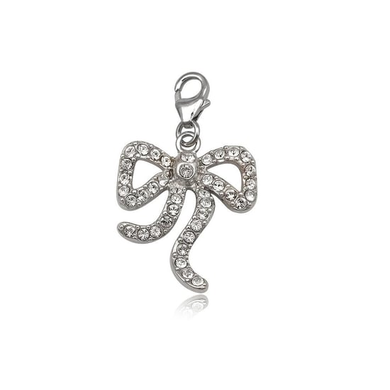 925 Silver and white crystal Beautiful knew Charm's