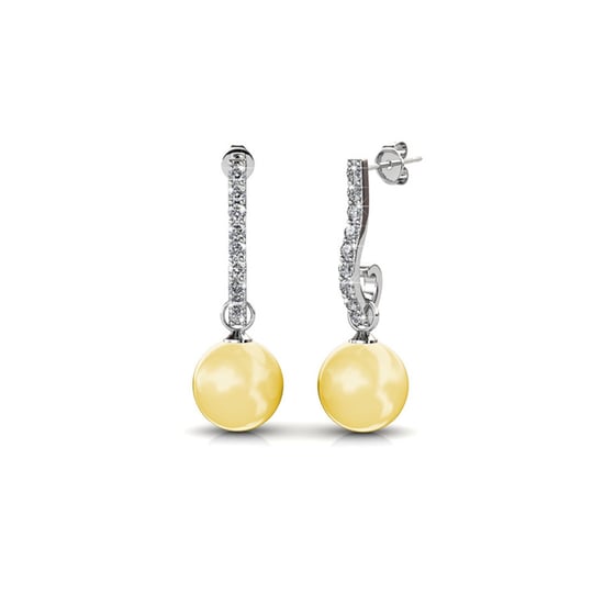 Swarovski - Set 3 Pairs of Earrings Pearls and Swarovski Crystal Elements