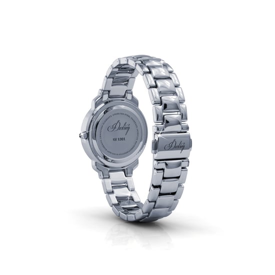 Swarovski - Black Stainless Steel Watch with Swarovski Elements Crystals