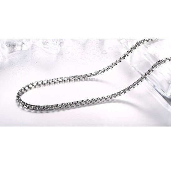 Black Carbon and Cubic Zirconia Stones Men Pendant
