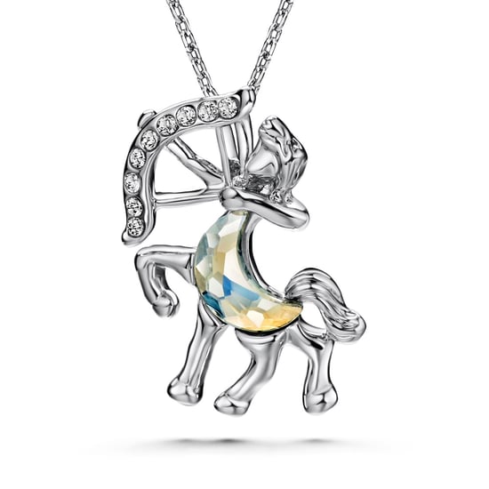 Swarovski - White Swarovski Elements Crystal Sagittarius Pendant