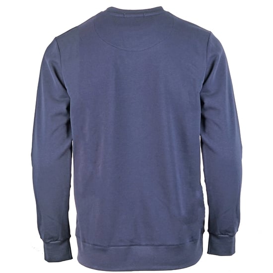 Aquascutum Box Logo Marinblå Sweatshirt - Image 2