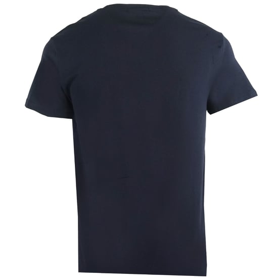 Aquascutum Aldis Check Logo Navy T-Shirt - Image 2