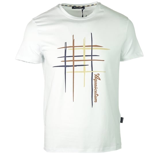 Aquascutum Crew Neck White T-Shirt