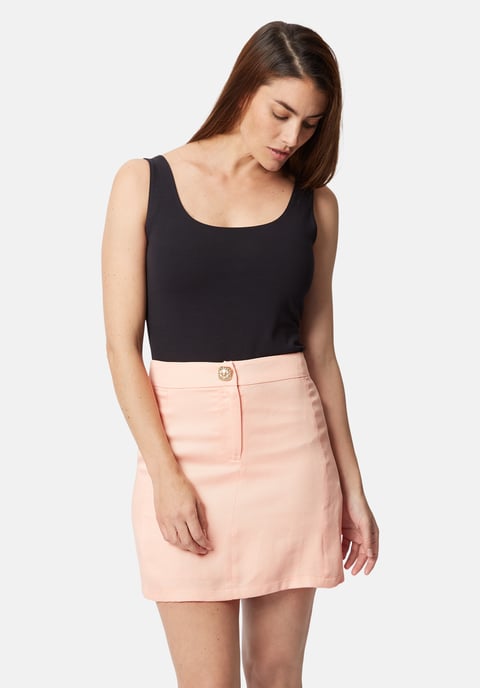 A Line Mini Skirt