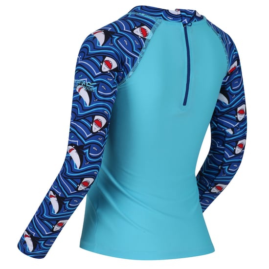 Regatta Girls Valo Rash Polyamide Swim Suit - Image 2