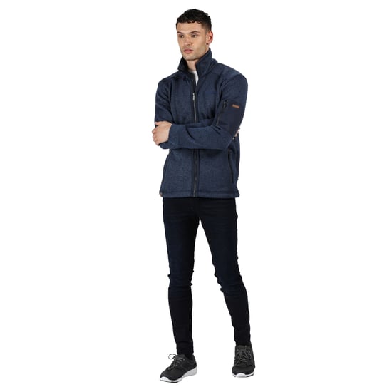 Regatta Mens Garret Polyester Full Zip Outdoor Fleece Jacket