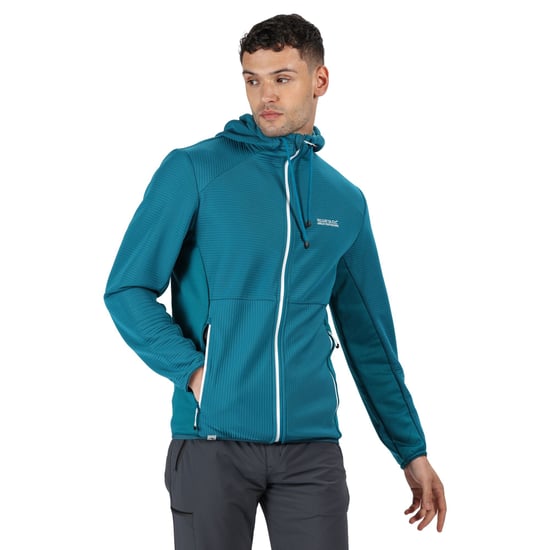Regatta Mens Terota Polyester Full Zip Hooded Sweater