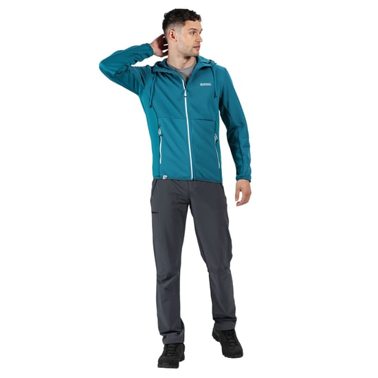 Regatta Mens Terota Polyester Full Zip Hooded Sweater