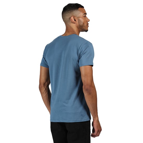 Regatta Mens Cline IV Cotton Casual Grahpic T Shirt Tee