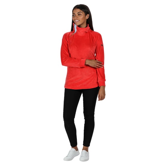 Regatta Womens Cliona Zipped Neck Outdoor Fleece Jacket