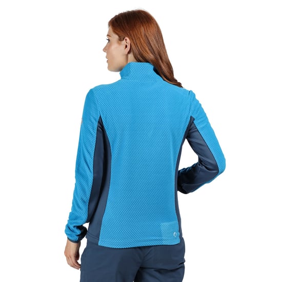 Regatta Womens Highton Half Zip Honeycomb Fleece Jacket