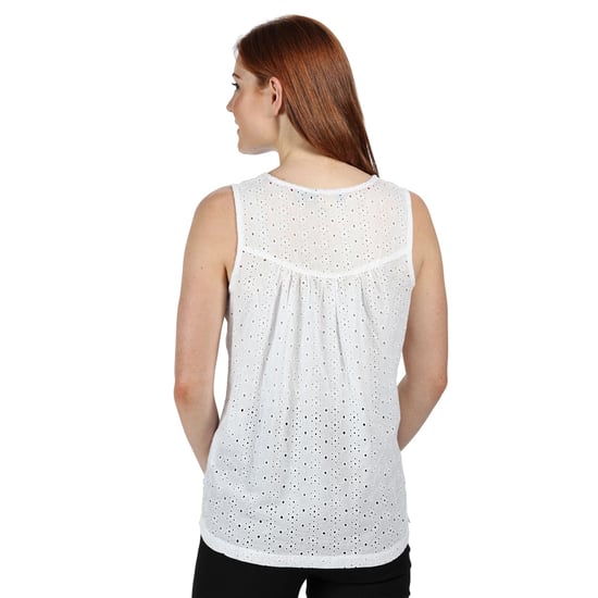 Regatta Womens Jadine Blouse Lightweight Sleeveless Shirt