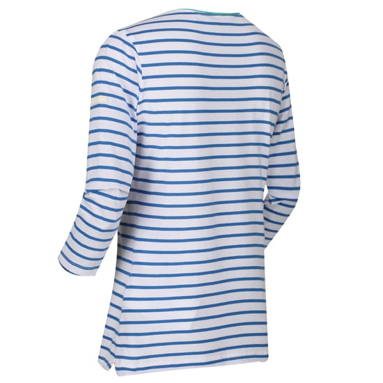 Regatta Womens Polina Coolweave Cotton Striped Jersey Top