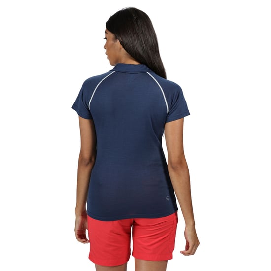 Regatta Womens Kalter Moisture Wicking Active Polo Shirt