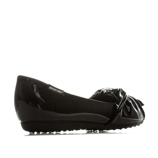 Women's Rocket Dog Risky Liquid Patent Shoes in Black - Image 3