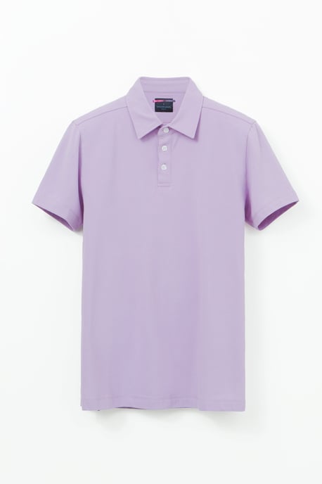 Short Sleeve 3 Button Pique Polo