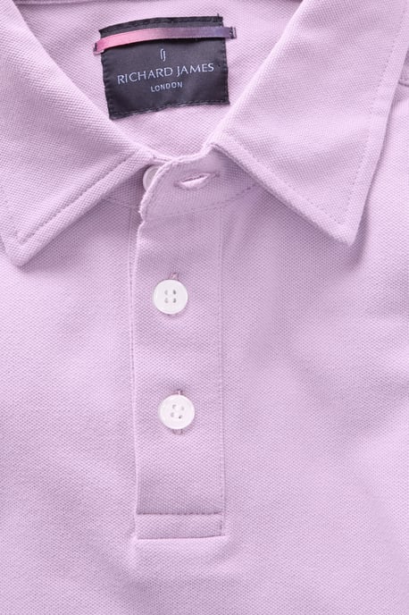 Short Sleeve 3 Button Pique Polo