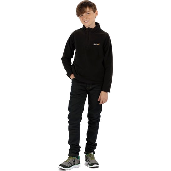 Regatta Boys & Girls Hot Shot II Lightweight Half Zip Fleece Top - Image 3