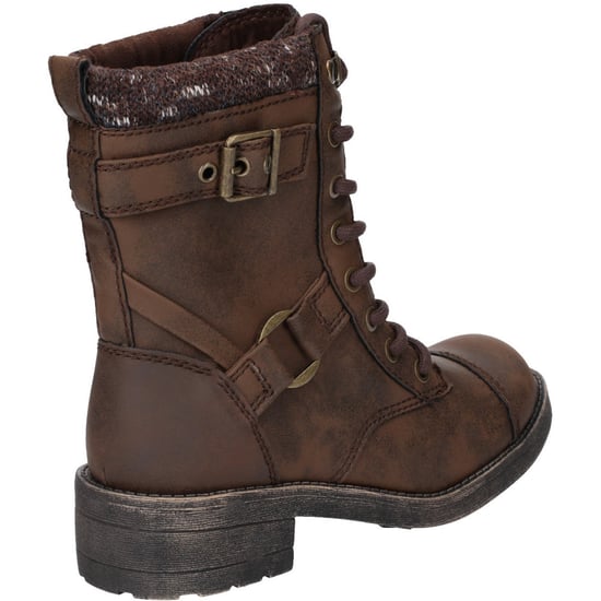 Rocket Dog Womens Thunder Lace Up Slip On Ankle Boots