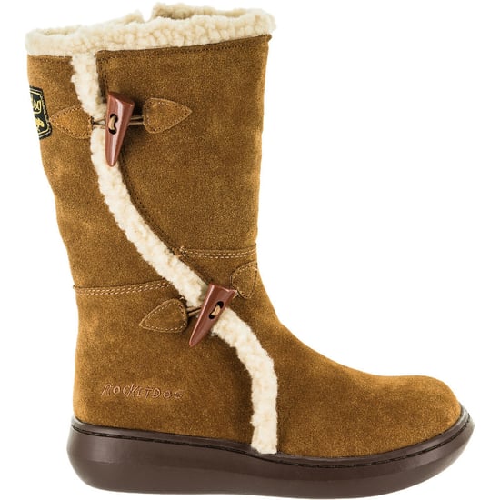 Rocket Dog Womens Slope Mid Calf Warm Lined Winter Boots - Image 2