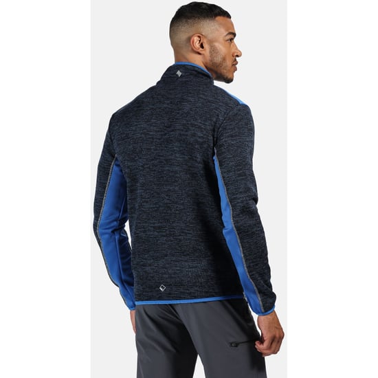 Regatta Mens Collumbus VI Full Zip Marl Knit Fleece Jacket