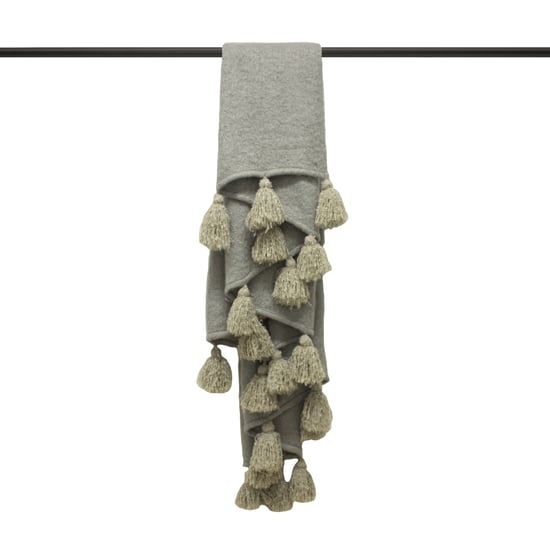 Romily 130X180 Throw Grey/Natura - Image 1