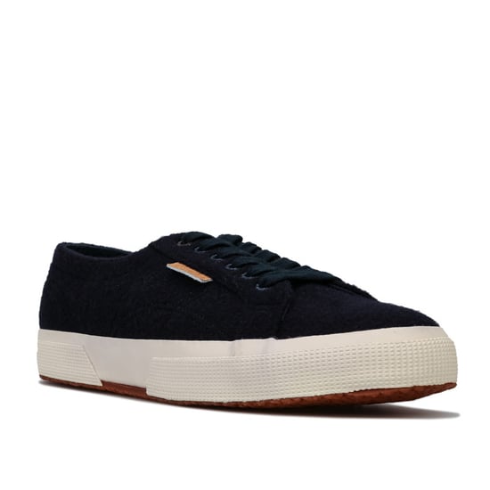Men's Superga 2750 Feltu Classic Pumps in blue navy