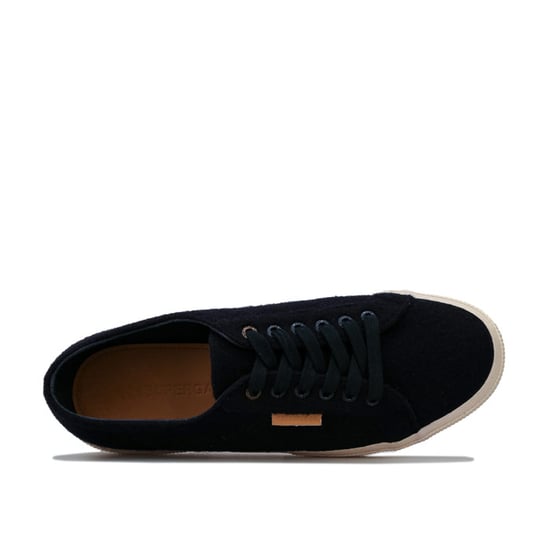 Men's Superga 2750 Feltu Classic Pumps in blue navy