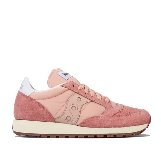 Women's Saucony Jazz Original Vintage Trainers in Peach - Image 1
