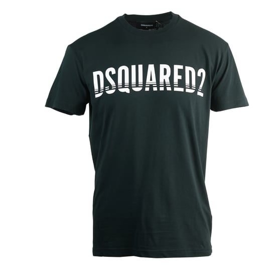 Dsquared2 Sliced Logo Cool Fit Black T-Shirt - Image 1