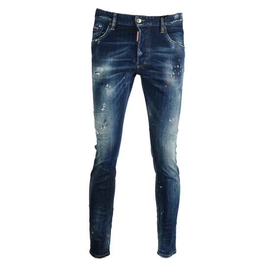 Dsquared2 Skater Jean Paint Splash Distressed Jeans - Image 1