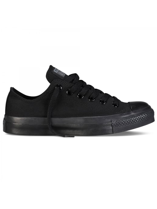 Converse All Star Unisex Chuck Taylor Low Top - Black Monochrome - Image 1