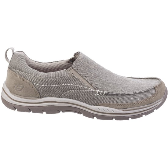 Skechers Mens Expected Tomen Slip On Canvas Loafer Moccasin Shoes