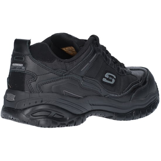 Skechers Herr Soft Stride Avslappnad Passform Snörda Säkerhetsskor - Image 3