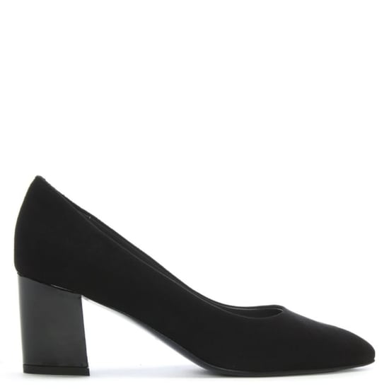 Calpierre Sonata Suede Gloss Heel Court Shoes