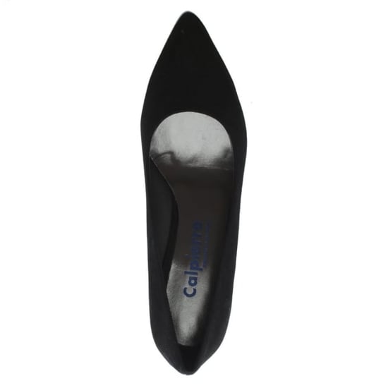Calpierre Sonata Suede Gloss Heel Court Shoes