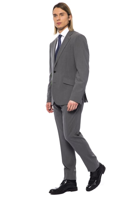 Billionaire Italian Couture Herenpak van grijze wol - Image 2