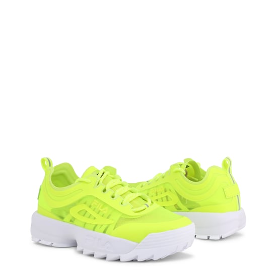 Fila Disruptor Run Womens Yellow Trainers