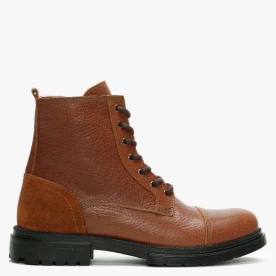 Daniel Sumble Tumbled Leather Ankle Boots