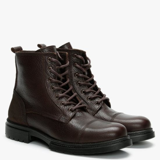 Daniel Sumble Tumbled Leather Ankle Boots